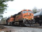 BNSF 5786 on empty coal 